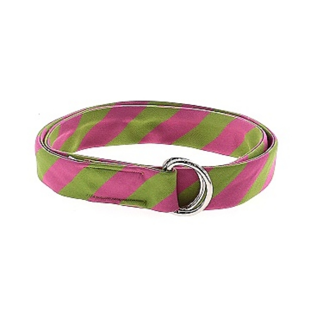 🗽 J. CREW candy striped "Tie" Belt